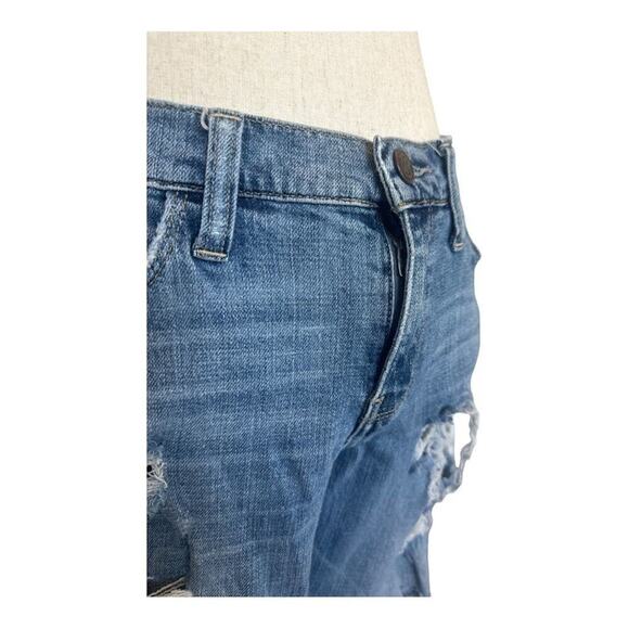 Treasure & Bond - Boyfriend Fit Ripped Faded Denim Jeans - Size 27 - Picture 5 of 15